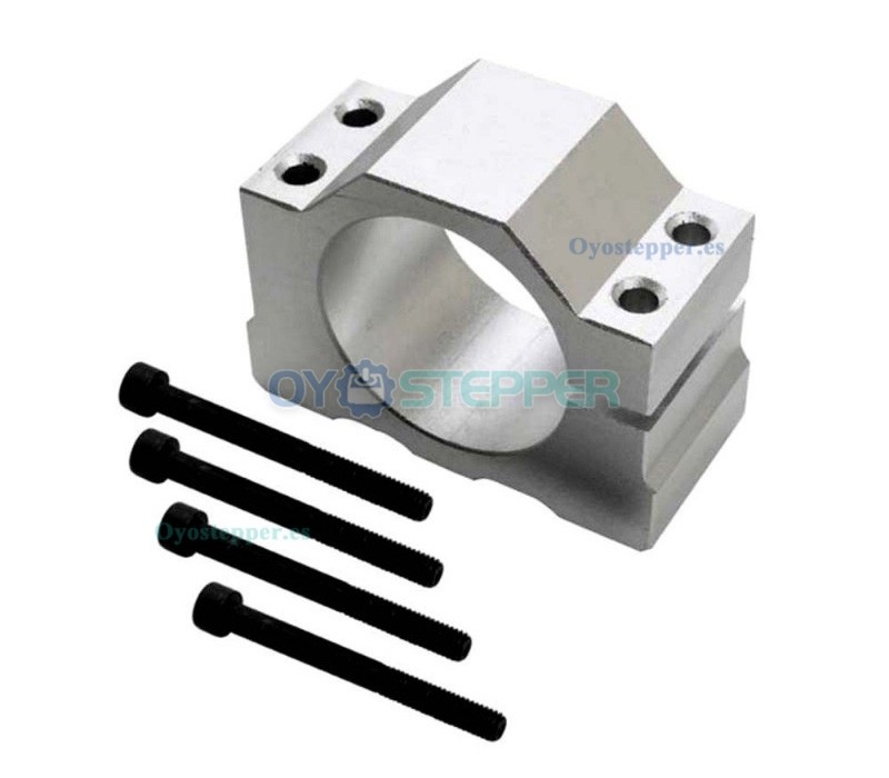 Kit de husillo CNC de 800W 0,79Nm 52mm con fuente de alimentaci&oacute;n y pinzas ER11/ER16